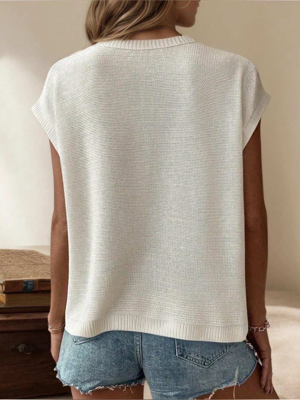 Wonderly Sleeveless Sweater